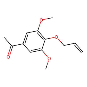 Acetophenone, 4-allyloxy-3,5-dimethoxy- structure
