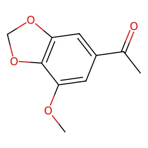 Acetophenone, 5-methoxy-3,4-methylenedioxy- structure