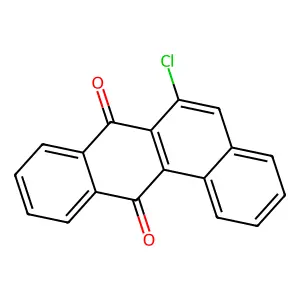 6-Chlorobenzo[a]anthracene-7,12-dione structure