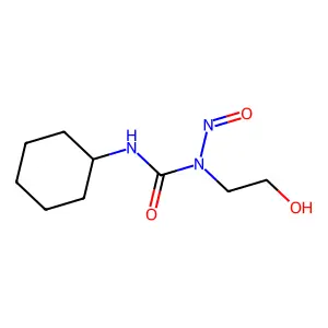 Urea, 1-cyclohexyl-3-(2-hydroxyethyl)-3-nitroso- structure