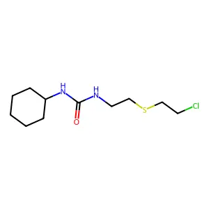 N-{2-[(2-Chloroethyl)sulfanyl]ethyl}-N'-cyclohexylurea structure