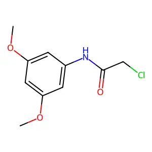 2-chloro-N-(3,5-dimethoxyphenyl)acetamide structure