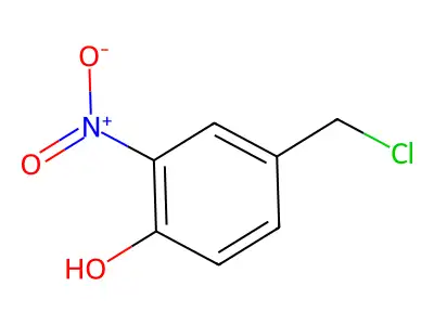 4-(Chloromethyl)-2-nitrophenol structure
