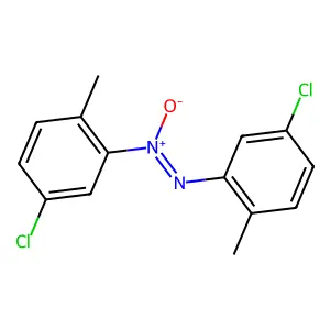 Azoxybenzene, 5,5'-dichloro-2,2'-dimethyl- structure