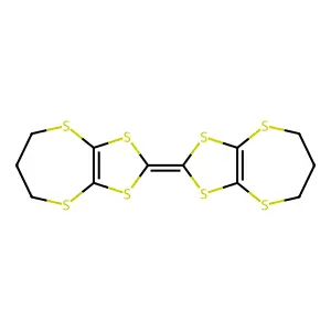 Bis(trimethylenedithio)tetrathiafulvalene structure