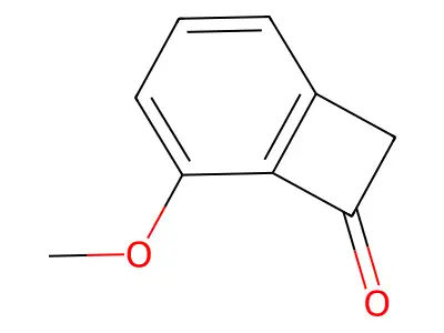 5-Methoxybicyclo[4.2.0]octa-1,3,5-trien-7-one structure