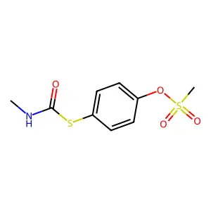 Methasulfocarb structure
