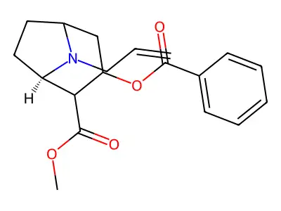 Methyl 3-benzoyloxy-8-prop-2-enyl-8-azabicyclo[3.2.1]octane-2-carboxylate structure
