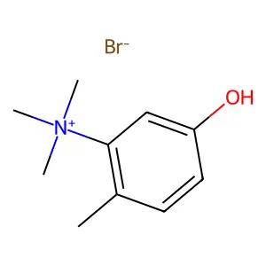 4-Methyl-3-(trimethylazaniumyl)phenolate--hydrogen bromide (1/1) structure