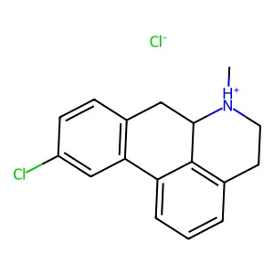 Aporphine, 10-chloro-, hydrochloride structure