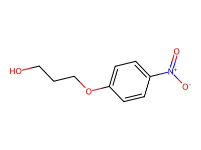 3-(4-Nitro-phenoxy)-propan-1-OL structure
