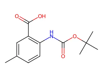 n-Boc-5-methylanthranilic acid structure