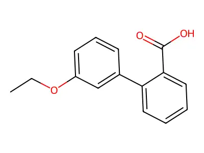 3'-Ethoxy-biphenyl-2-carboxylic acid structure