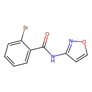 2-bromo-N-(1,2-oxazol-3-yl)benzamide structure
