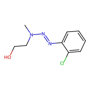 2-[(2E)-3-(2-Chlorophenyl)-1-methyltriaz-2-en-1-yl]ethan-1-ol structure