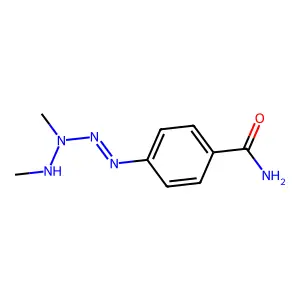 4-[(1E)-3,4-Dimethyltetraaz-1-en-1-yl]benzamide structure