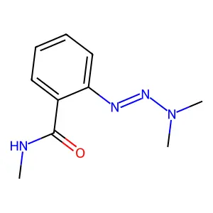 2-[(1E)-3,3-Dimethyltriaz-1-en-1-yl]-N-methylbenzamide structure
