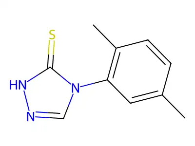 4-(2,5-dimethylphenyl)-4H-1,2,4-triazole-3-thiol structure