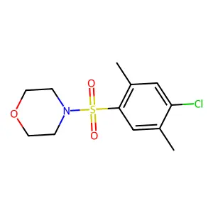 4-(4-Chloro-2,5-dimethylbenzenesulfonyl)morpholine structure