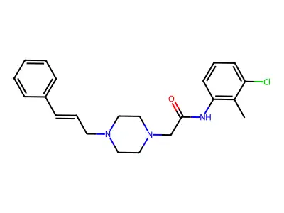 C22H26ClN3O structure