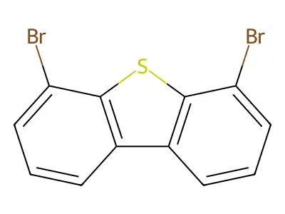 4,6-Dibromodibenzothiophene structure