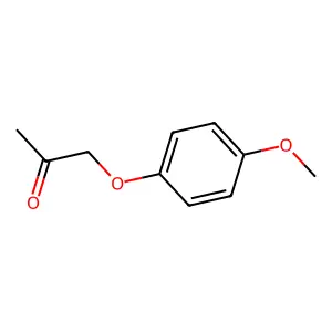 1-(4-Methoxyphenoxy)acetone structure