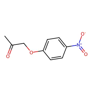 1-(4-Nitrophenoxy)propan-2-one structure