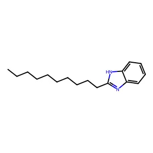 Benzimidazole, 2-decyl- structure