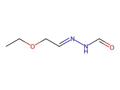 ethyl N-formylmethanehydrazonate structure