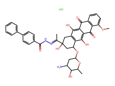 [1,1'-Biphenyl]-4-carboxylic acid, [1-[4-[(3-amino-2,3,6-tri structure