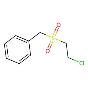(((2-Chloroethyl)sulfonyl)methyl)benzene structure