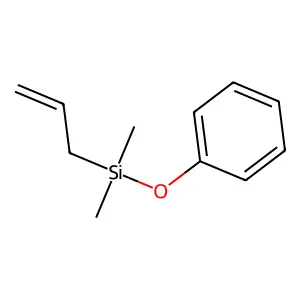 Dimethyl-(allyl)-silyloxybenzene structure