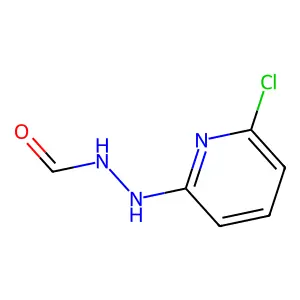 N'-(6-氯吡啶-2-基)甲酰肼 structure