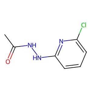 N'-(6-氯吡啶-2-基)乙酰肼 structure