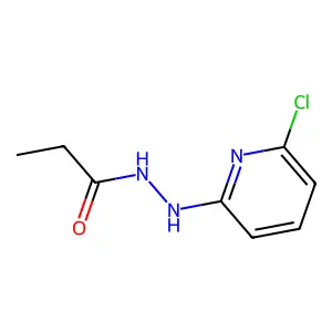 N'-(6-氯吡啶-2-基)丙酰肼 structure