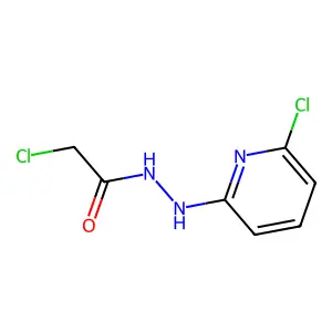 2-氯-N'-(6-氯吡啶-2-基)乙酰肼 structure