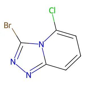 3-Bromo-5-chloro-[1,2,4]triazolo[4,3-a]pyridine structure