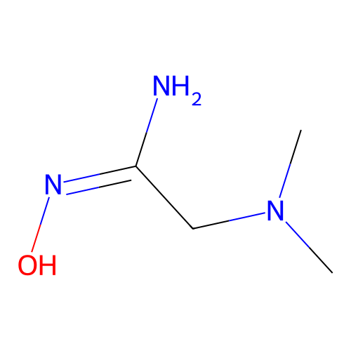 2-(dimethylamino)-N'-hydroxyethanimidamide structure