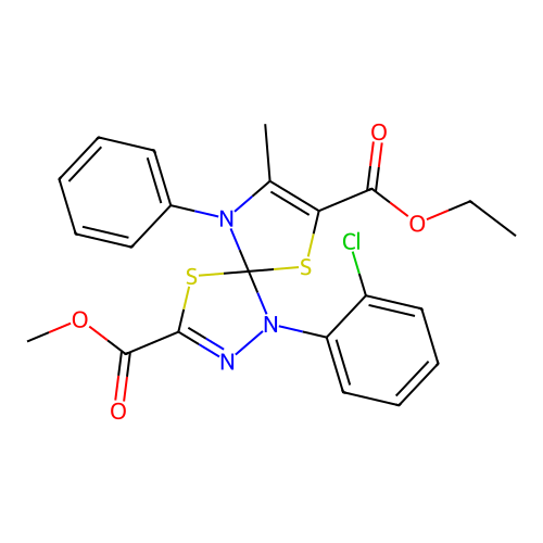C22H20ClN3O4S2 structure