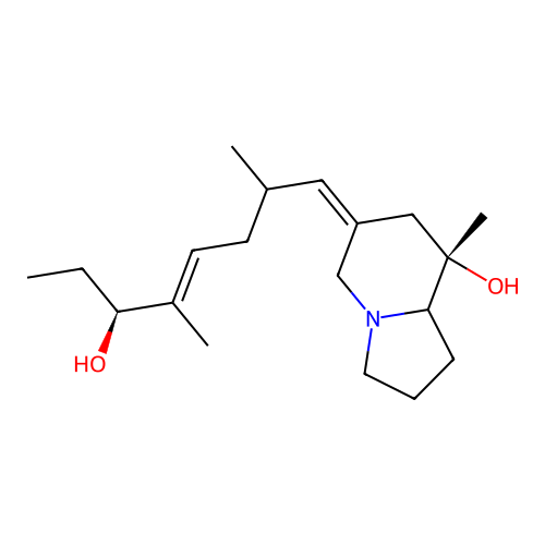 Pumiliotoxin A structure