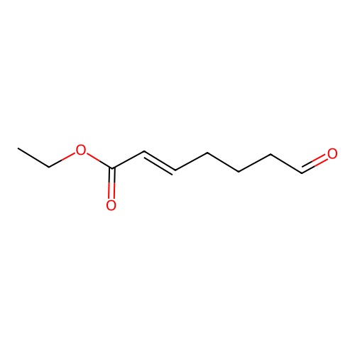 2-Heptenoic acid, 7-oxo-, ethyl ester, (2E)- structure