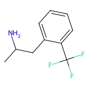 1-(2-(Trifluoromethyl)phenyl)-2-aminopropane structure