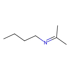 1-Butanamine, N-isopropylidene structure