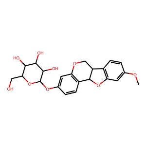 (+)-Medicocarpin structure