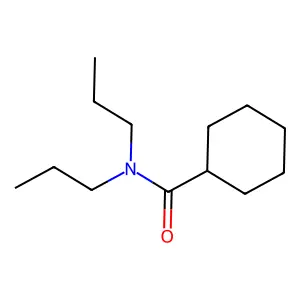 Cyclohexanecarboxamide, N,N-dipropyl- structure