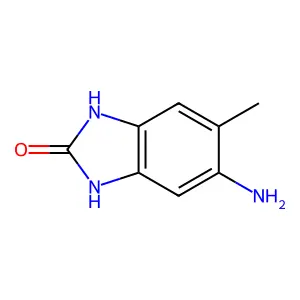 5-Amino-1,3-dihydro-6-methyl-2H-benzimidazol-2-one structure