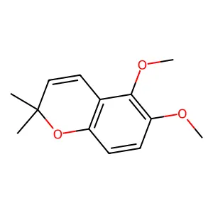 5,6-Dimethoxy-2,2-dimethylchromene structure