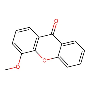 4-Methoxyxanthone structure