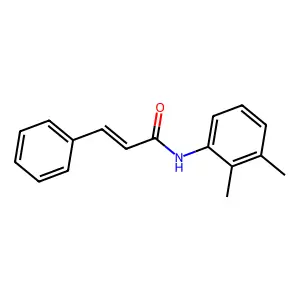 N-(2,3-dimethylphenyl)-3-phenylprop-2-enamide structure