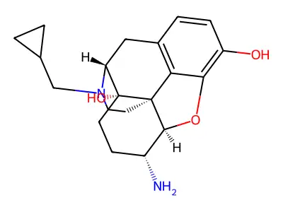 beta-Naltrexamine structure